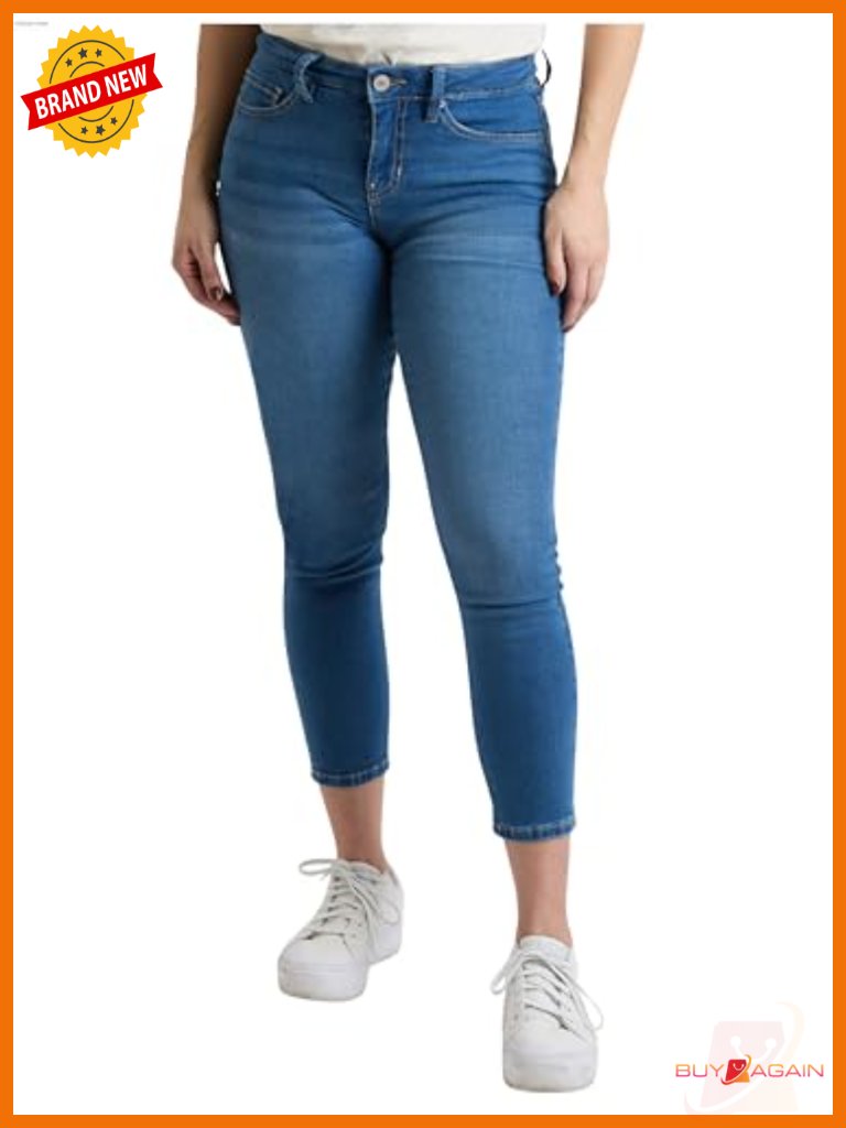 High Rise Skinny Jeans Petite Sustainable Denim Classic 5-Pocket Stretch